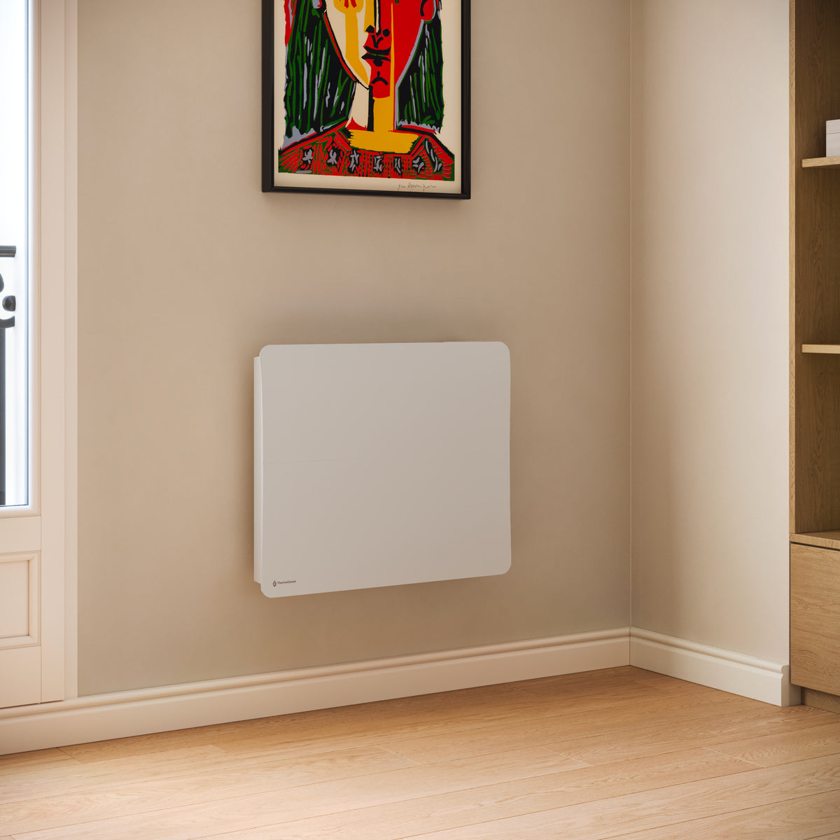 Radiateur Cira 1500 W blanc — vue produit