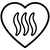 Cœur en céramique